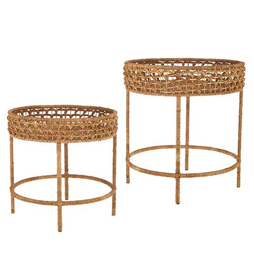 Woven Accent Tables