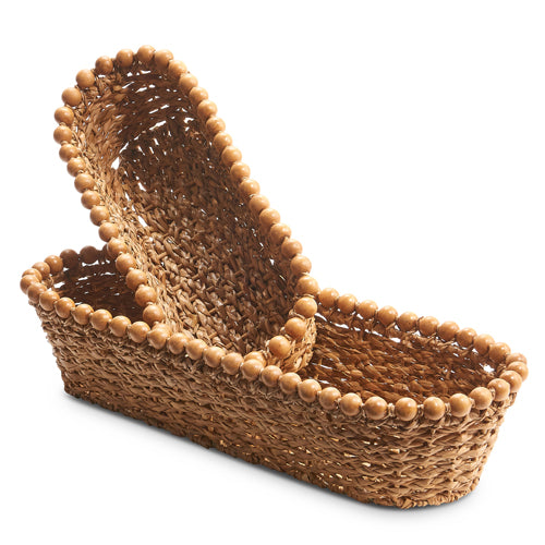 Woven Beaded Baskets