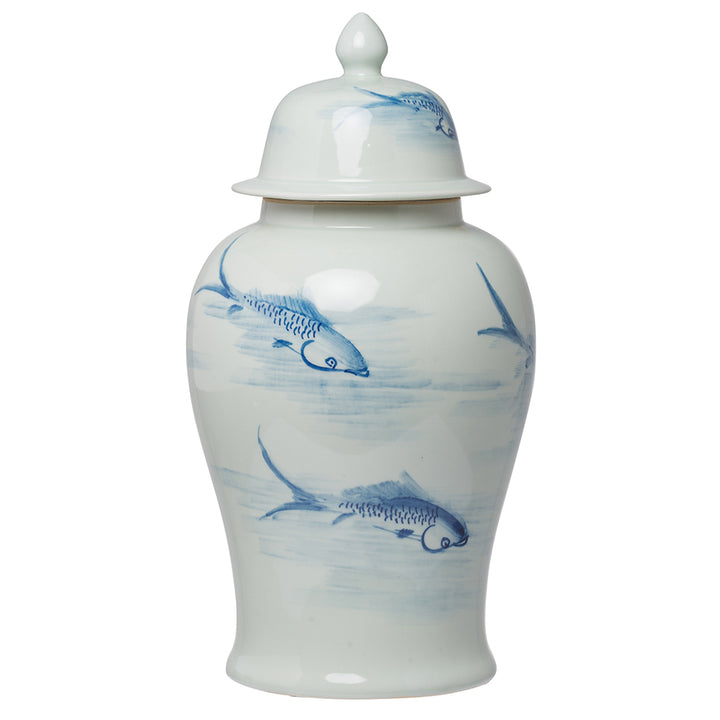 Koi Ginger Jar