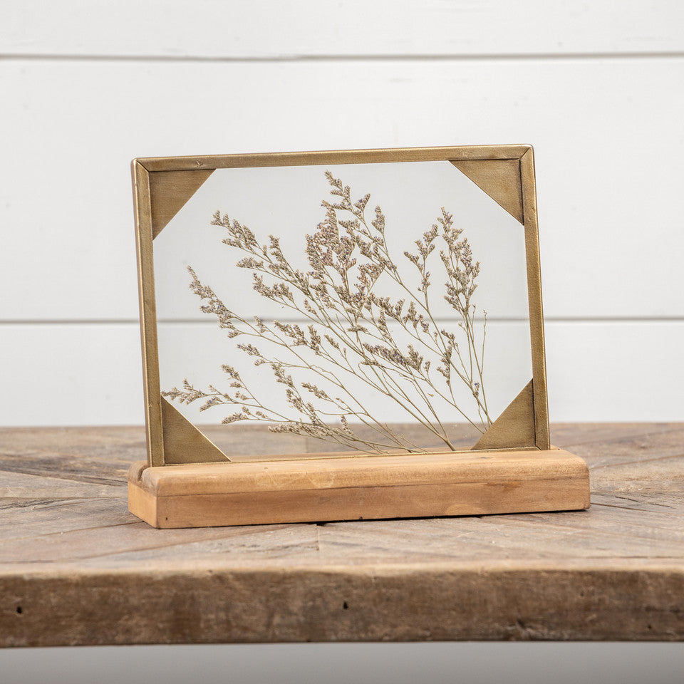 Pressed Flower Tabletop Frame