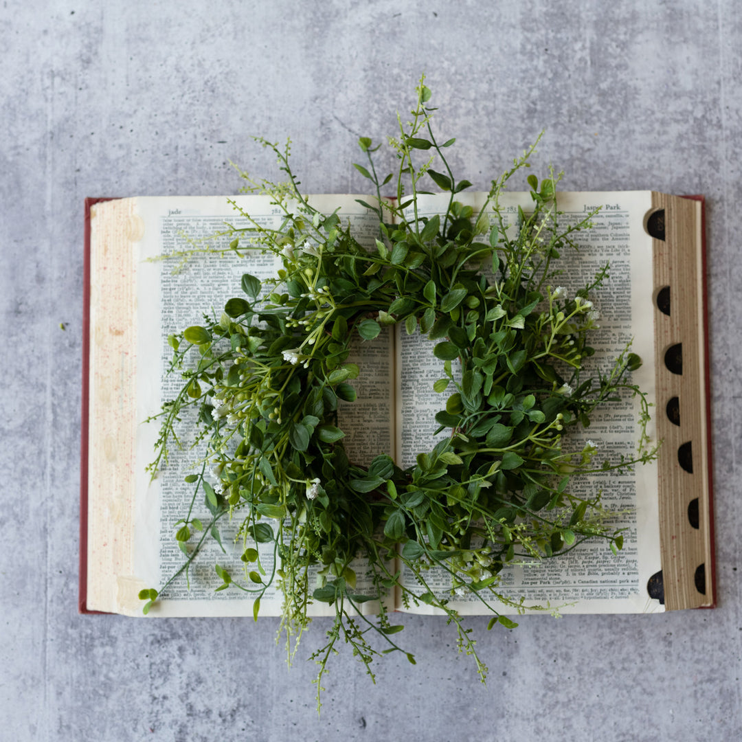 Light Green Knotweed Candle Ring