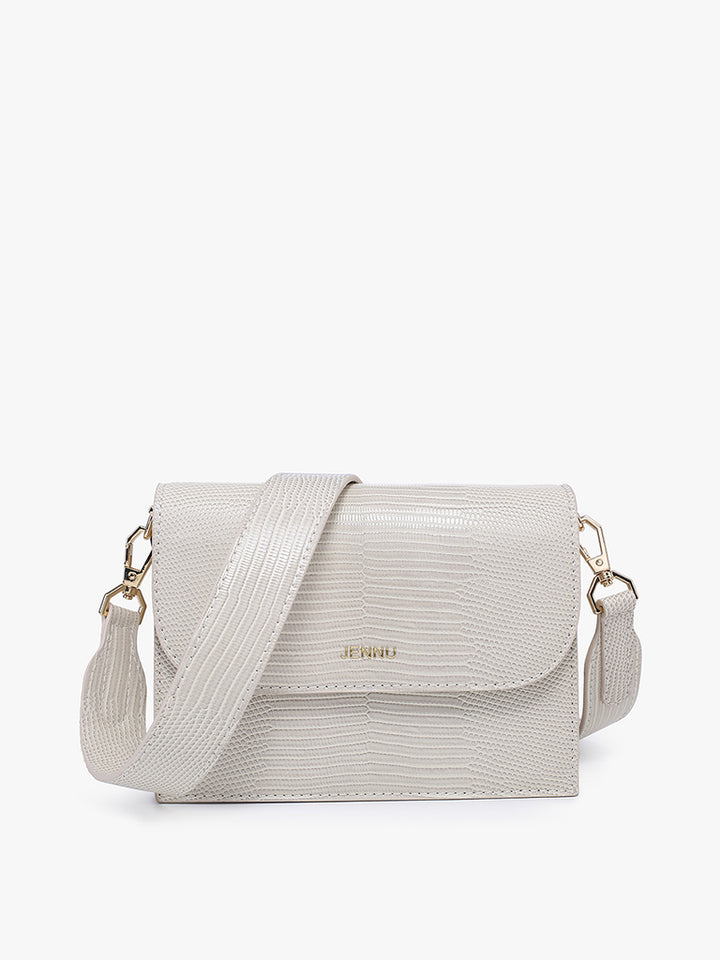 Crocodile Embossed Crossbody