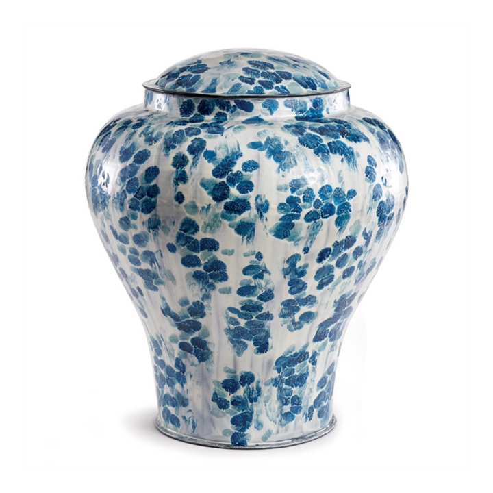 Floret Lidded Urn