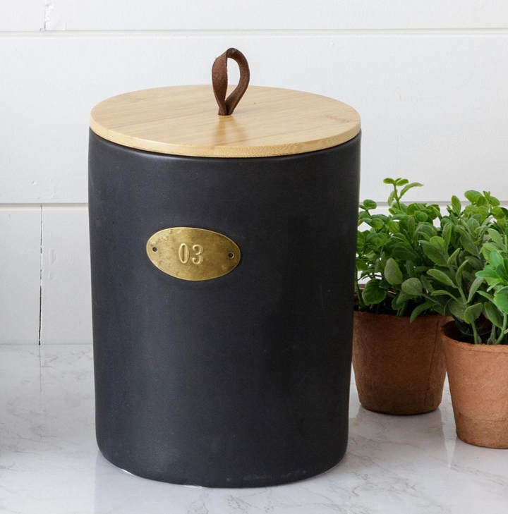 Matte Black Canister