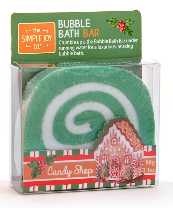 Holiday Scented Bubble Bath Bar