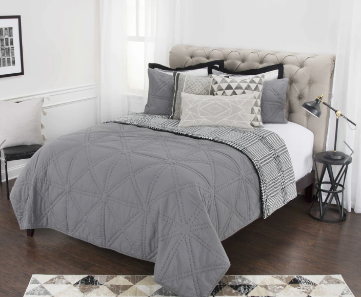 Bedding-Set Oliver Quilt RIZ Queen