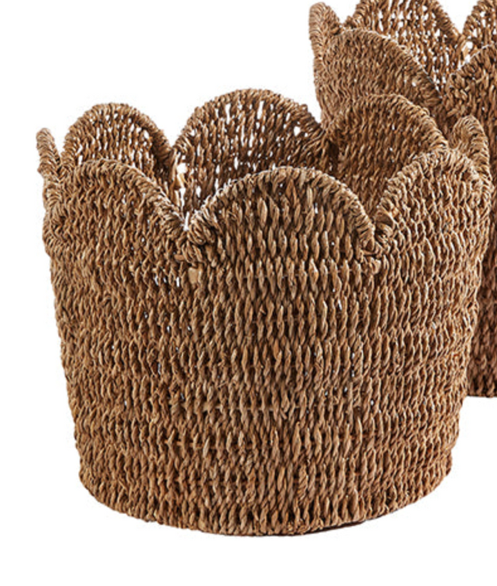 Scalloped Baskets