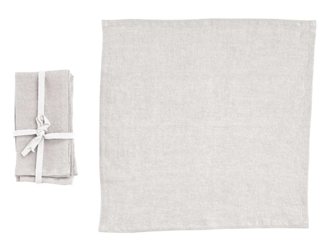 Stonewashed Linen Napkins