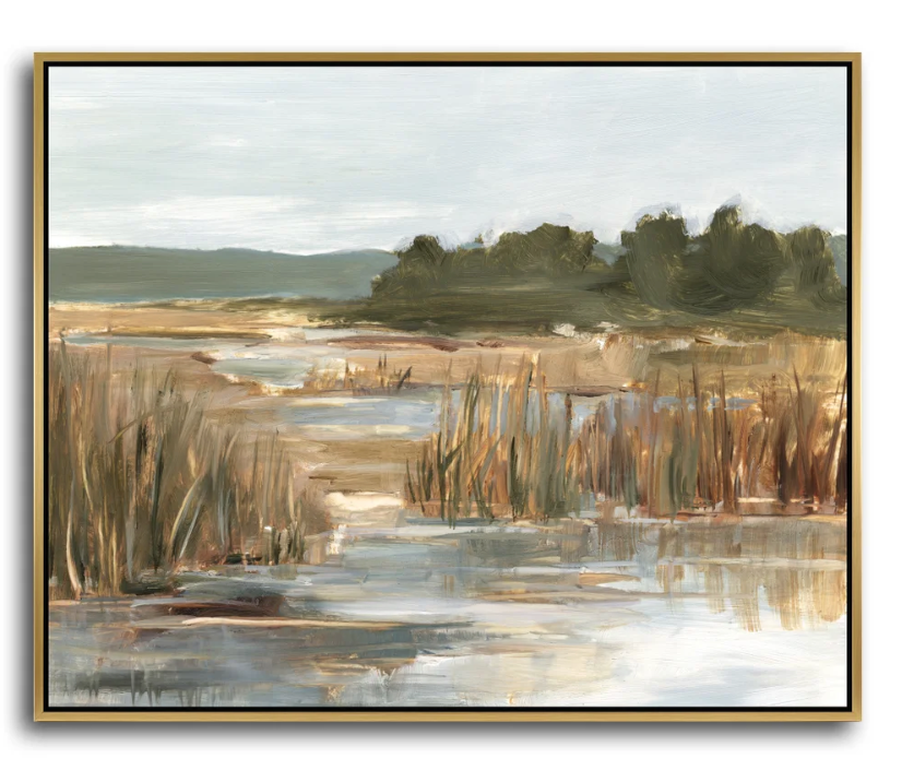 Wetlands Art w/ Frame