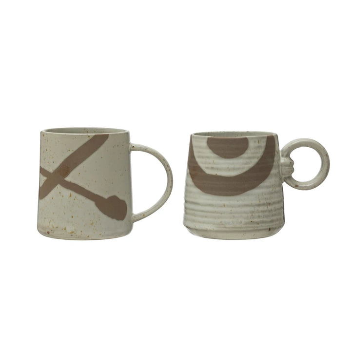 14 oz. Stoneware Mug, Reactive Glaze