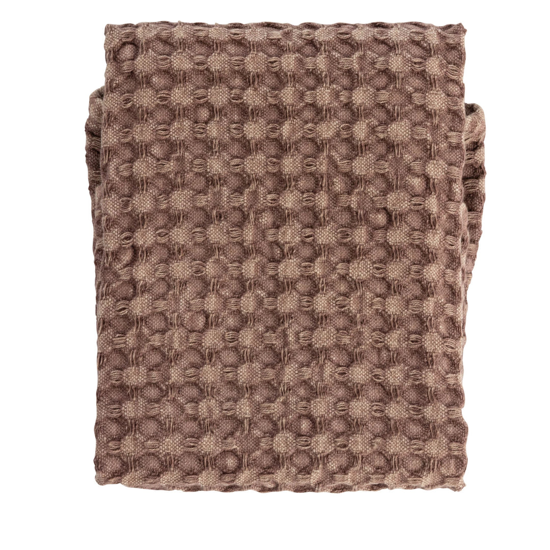 Stonewashed Cotton Waffle Weave Tea Towel