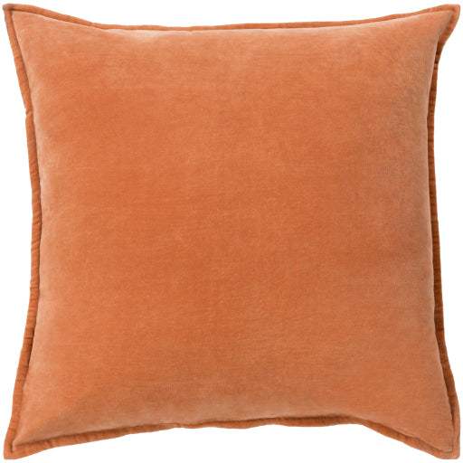 Pillow Camel Cotton Velvet