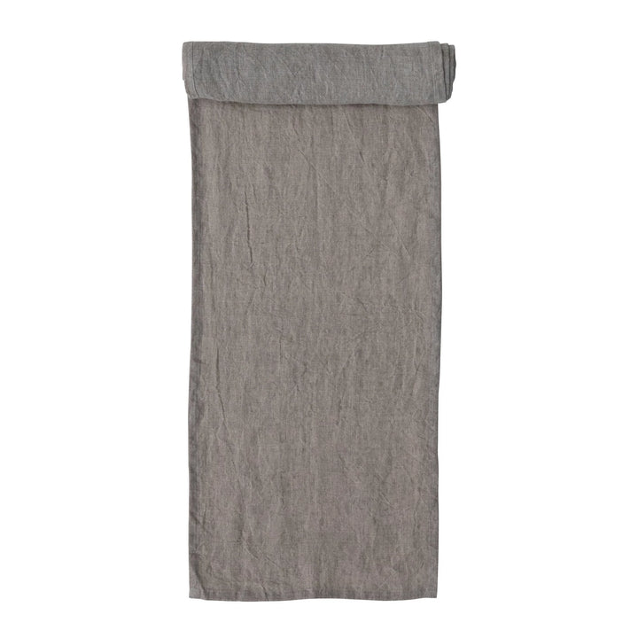 Stonewashed Linen Table Runner