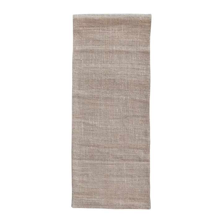 Woven Hemp Fiber & Cotton Table Runner