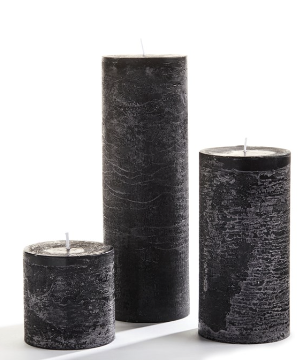 3x6 Rustic Pillar Candle