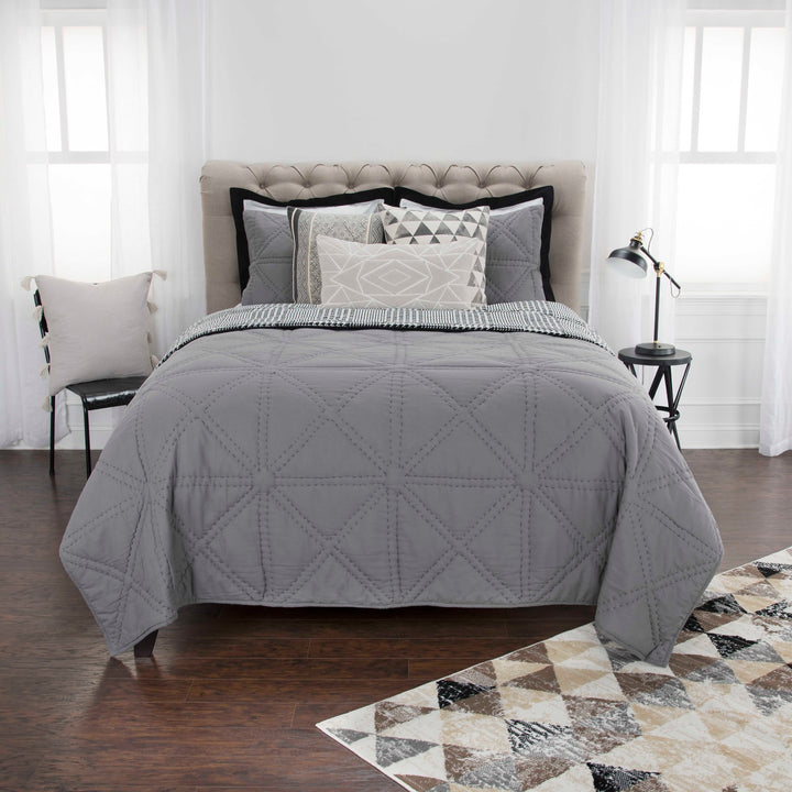 Bedding-Set Oliver Quilt RIZ Queen